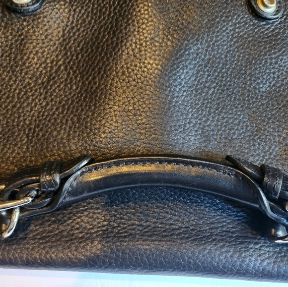 Vintage MULHOLLAND Black Leather Briefcase THE CHALICE 2007 - Picture 12 of 16